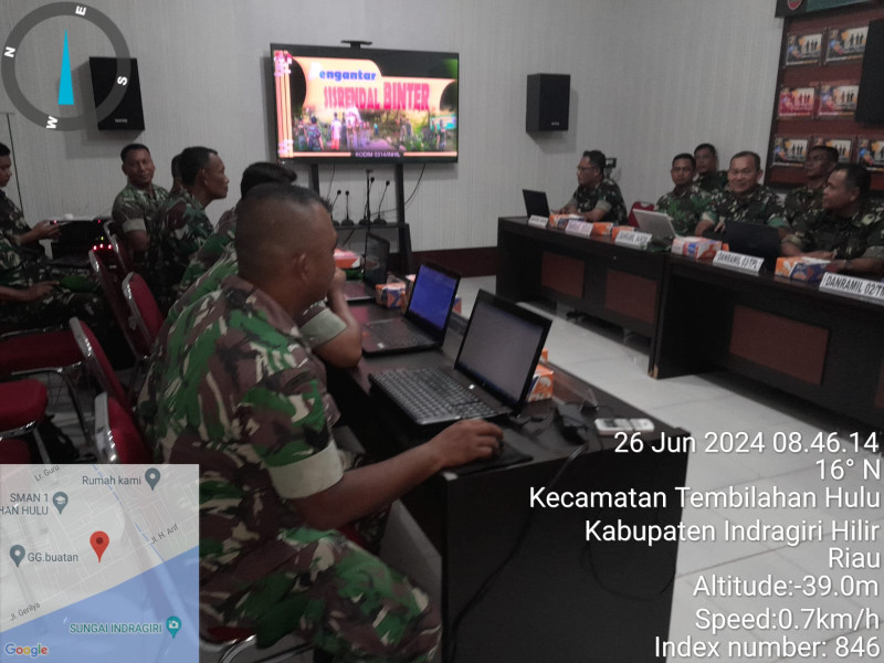 Wujudkan Ketahanan Pangan, Babinsa Serka Ferry Barus Gelar Rapat Hampangan