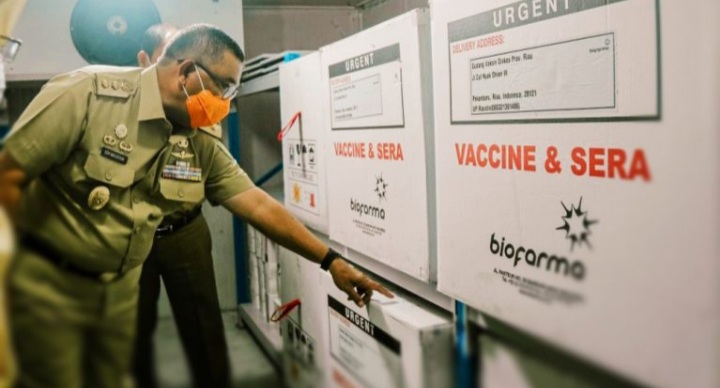 Riau Sudah Siapkan 790 Vaksinator dan Nyatakan Siap Lakukan Vaksinasi