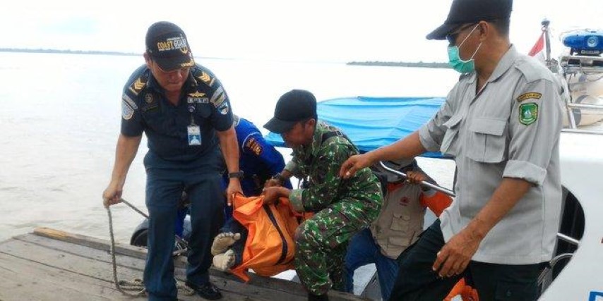 Satu korban tabrakan kapal Tanker & Pompong di Riau ditemukan tewas