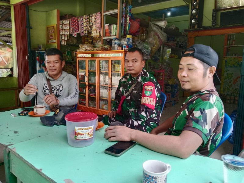 Koramil 07/Reteh Intens Tingkatkan Hubungan Baik dengan Warga Binaan