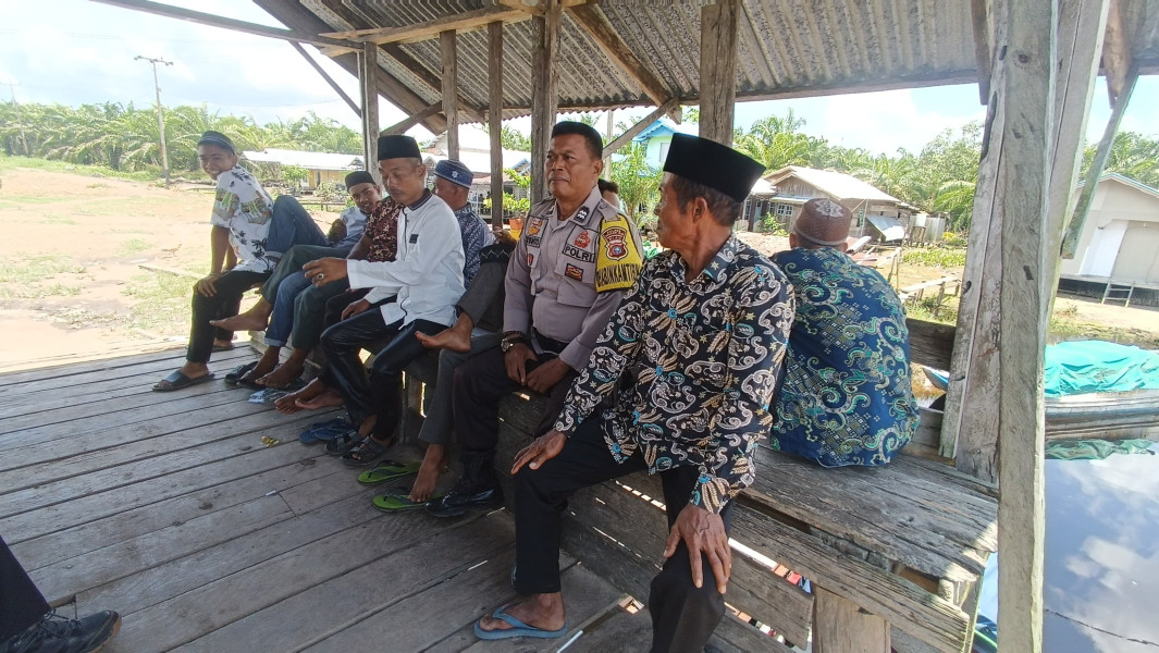 Polsek Gaung Giat Sosialisasi dan Himbauan Pilkada Damai di Wilkum Dalam Rangka Ops Mantap Praja Tahun 2024