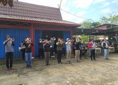 Tim Korsik Satpol PP Inhil Latihan Perdana Tahun 2022