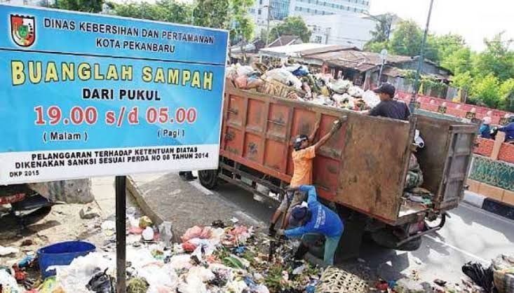 DLHK Pekanbaru Bentuk Gakkum, Banyak TPS Ilegal hingga Pelanggaran Jadwal Buang Sampah