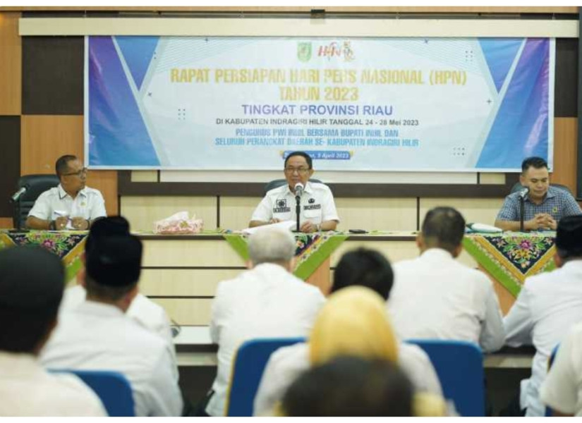 Rapat Persiapan HPN Tahun 2023 Tingkat Provinsi Riau