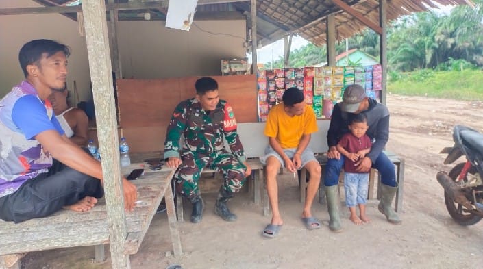 Koptu Jalaluddin, Babinsa Koramil 03/TPL, Aktif Perkuat Kerukunan di Kampung Pancasila Kempas Jaya