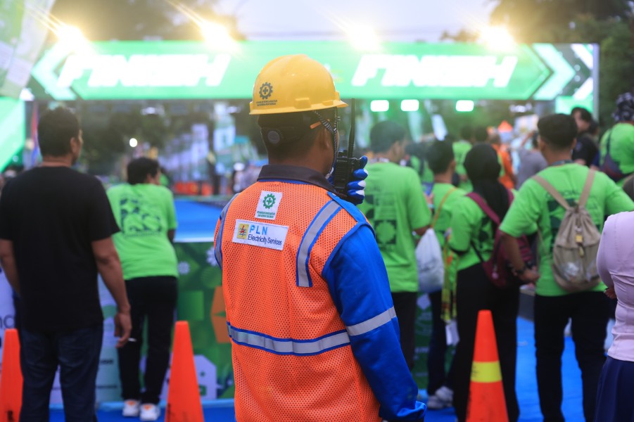 PLN UID Riau dan Kepulauan Riau Sukses Amankan Keandalan Listrik Riau Bhayangkara Run 2026