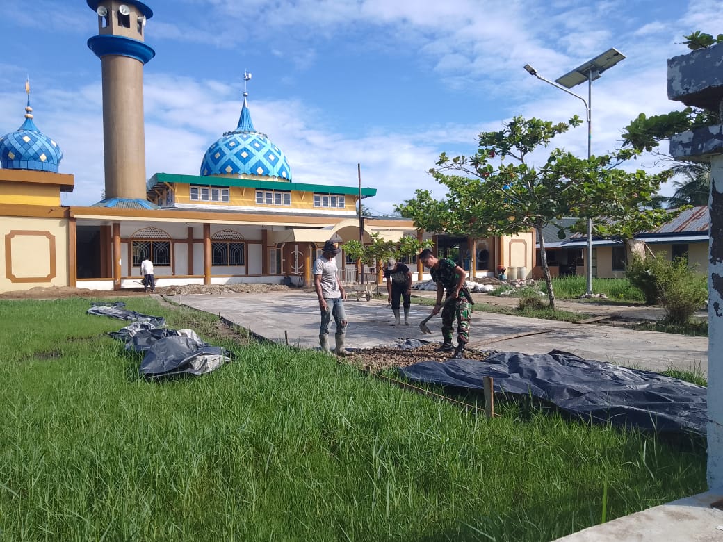 Serda Boby Arisandi Terus Lakukan Gotong Royong Bersama Masyarakat