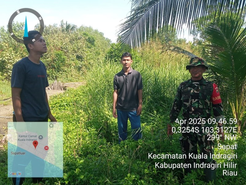 Babinsa Koramil 04/Kuindra Rutin Melaksanakan Patroli dan Sosialisasi di Desa Tanjung Melayu