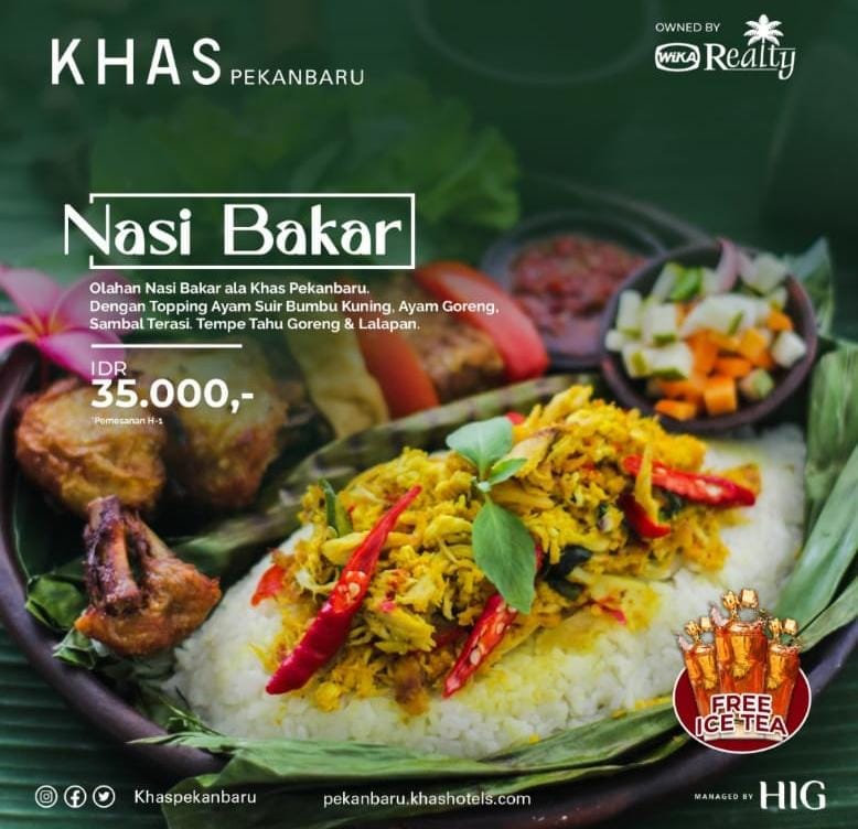 Yuk! Nikmatin Nasi Bakar Ala Khas Pekanbaru Hotel yang Menggugah Selera