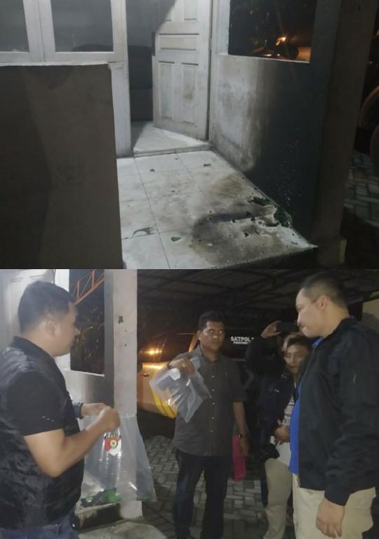 Tembok Pos Satpol PP di Riau Hangus di Lempar Molotov, Kapolresta : Kasus Kita Dalami