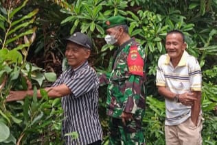 Dalam Rangka Mencegah Kebakaran, Babinsa Koramil 04/Kuindra Rutin Lakukan Patroli