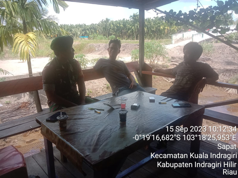 Untuk Saling Bertoleransi, Babinsa Koramil 04/Kuindra Terus Rangkul Semua Perbedaan