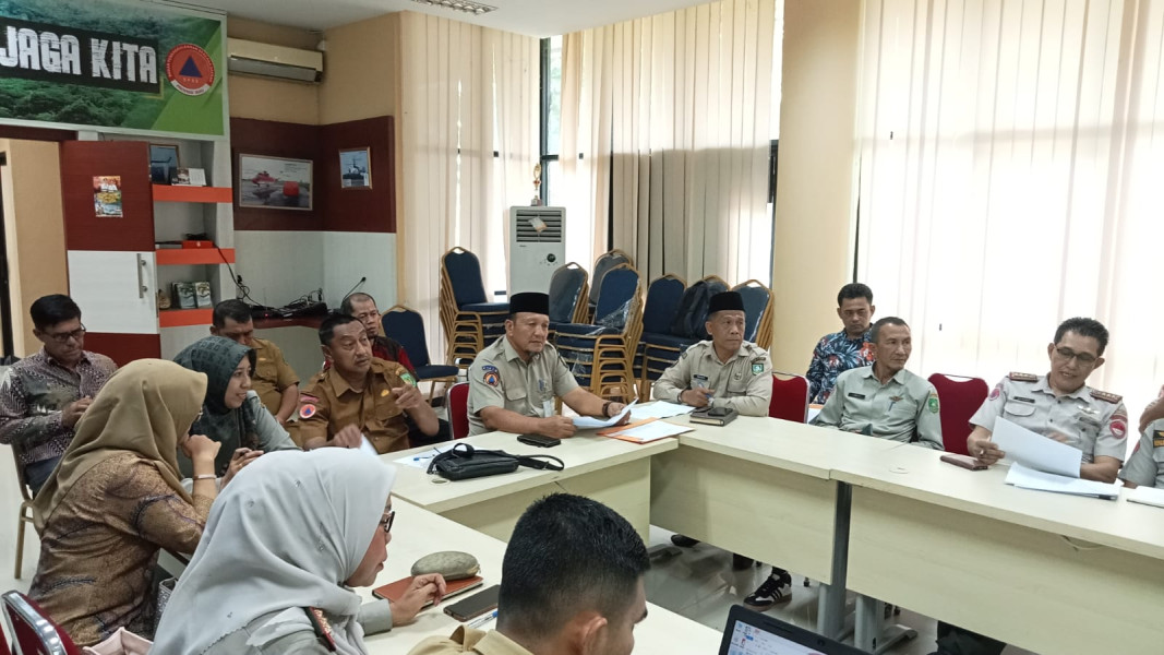 Drs Sufandi Kalaksa BPBD Bengkalis Hadiri Rakornis Usulan Program Kegiatan Tahun 2025