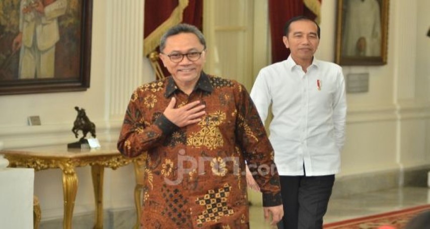 Zulkifli Hasan Keluar Mendahului Presiden Jokowi, Pertanda Apa?