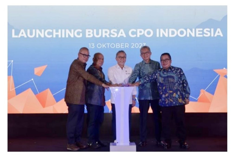 Pemerintah Resmikan Bursa CPO Indonesia