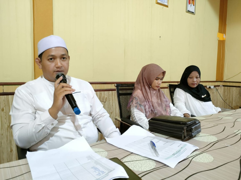 Jelang Libur Bersama Idul Fitri, Pemdes Sungai Intan Gelar Halal Bihalal