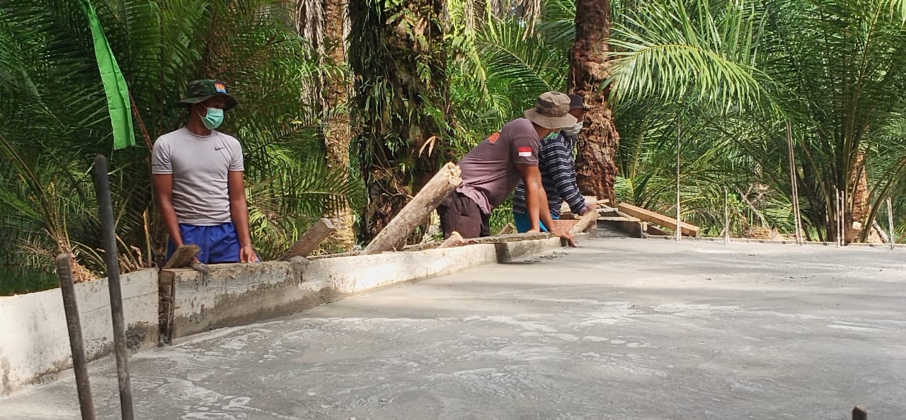 Pembangunan Box Culvert di Dusun Suka Mulya Jaya Masuk Tahap Finishing