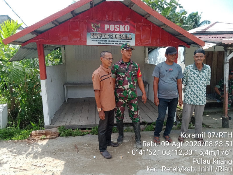 Bahaya Narkoba dan Judi Online Terus Di Himbau Oleh Koramil 07/Reteh