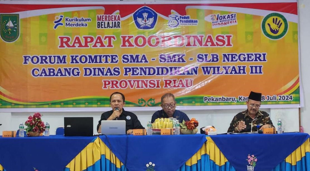 Forum Komite SMAN/SMKN-SLBN Riau Rekomkan Harga Seragam Murid Baru