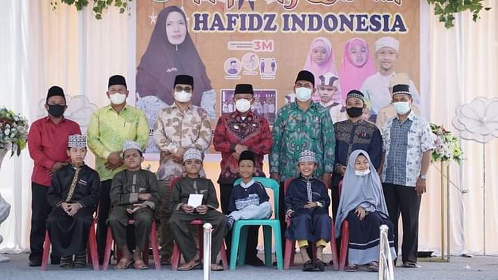 H Waris Resmikan Yayasan Pendidikan SMP Peaantren Tahfidz Qur'an Daarul Mukhlisin Tanjungbalai