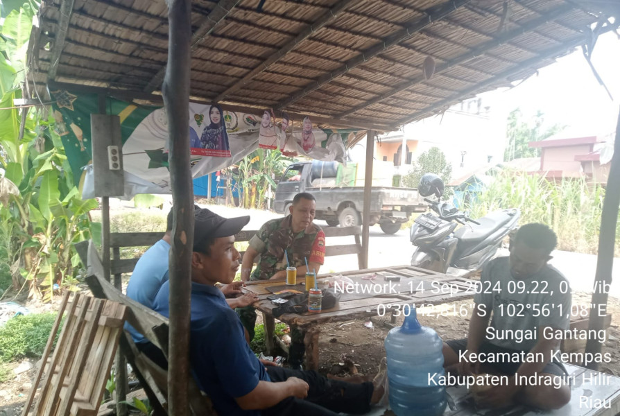 Komsos Babinsa 03/Tpl: Wujud Nyata Kedekatan TNI dengan Masyarakat Desa Binaan