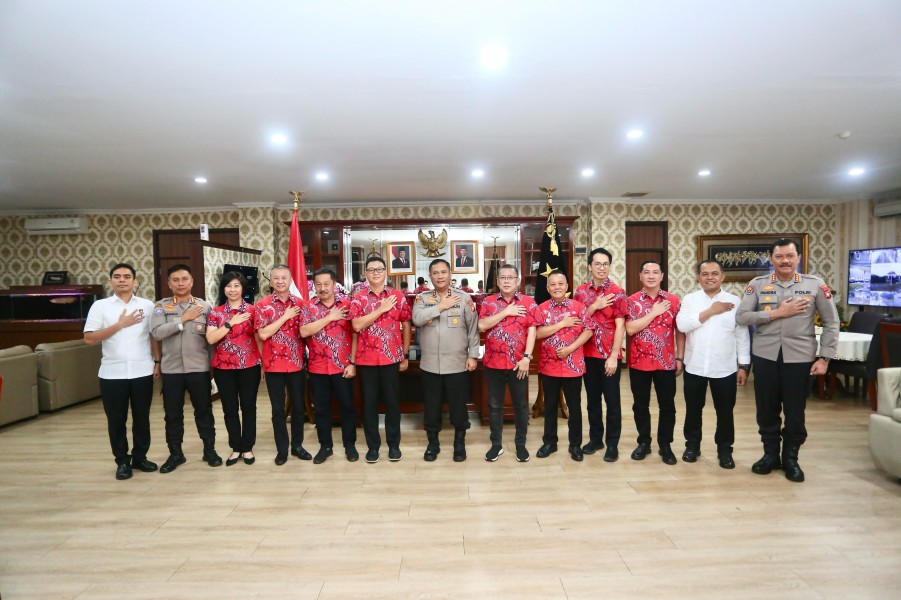 Irjen Pol.Asep Safrudin Kapolda Kepri Terima Audiensi PSMTI Propinsi Kepri : Bahas Program Sosial Dan Ketahanan Pangan