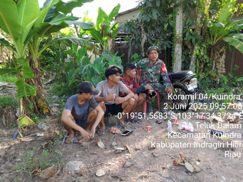 Komsos Babinsa: Upaya Meningkatkan Kesadaran Pemuda akan Pentingnya Nilai-Nilai Pancasila