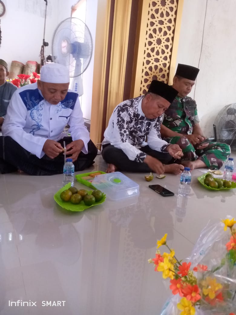 Danramil 09/Kemuning Memperingati Maulid Nabi Muhammad Saw di Masjid Nurul Haramain