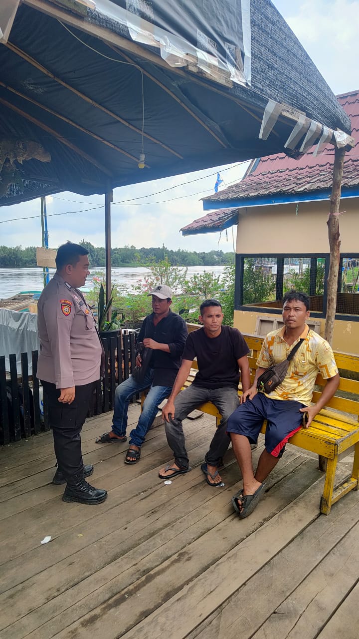 Terkait Pemilu Damai 2024, Bripka Ronald Manullang Giat Lakukan Sosialisasi Kepada Warga