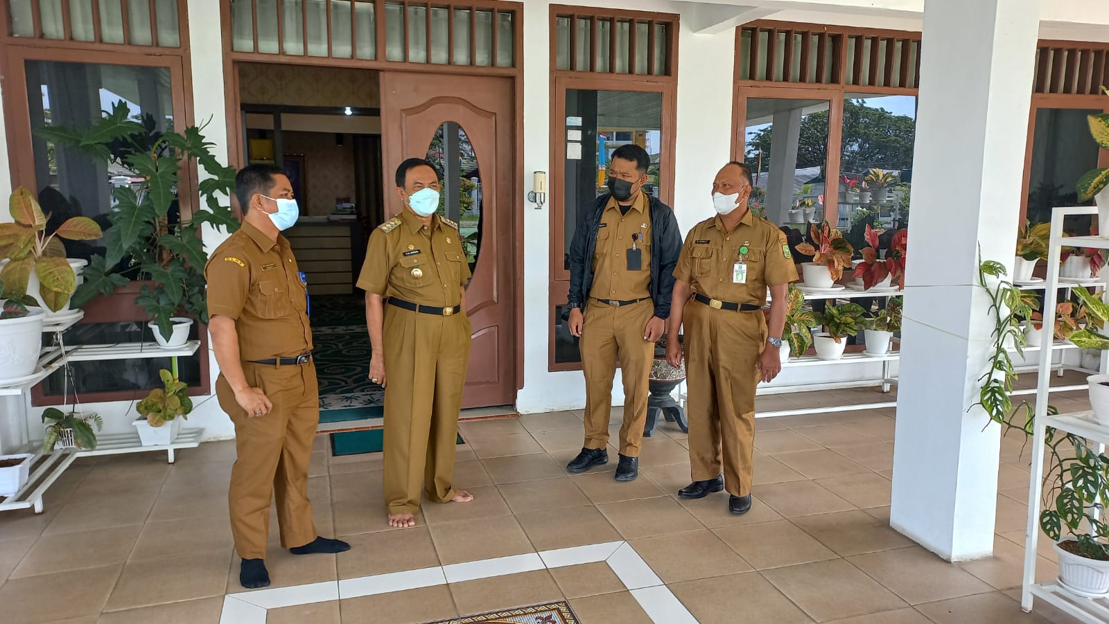 Bupati Inhil Terima Kunjungan Kepala UPT PSDKP Wilayah I