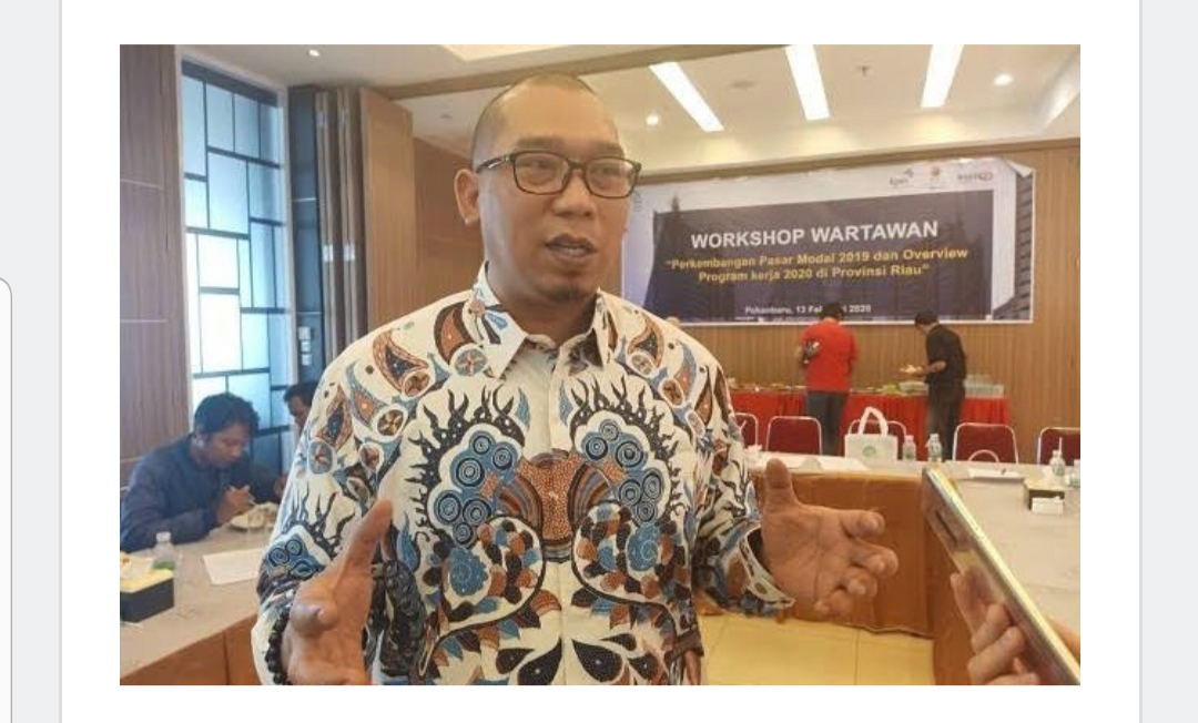 BEI Catat Angka Investor Baru di Riau Naik di Tengah Wabah Covid-19