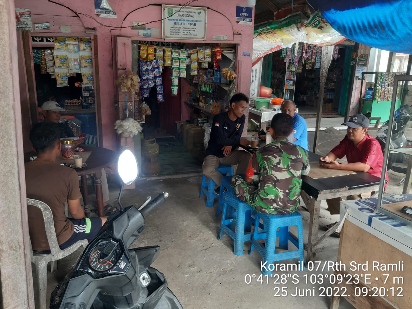 Serda Ramli Lakukan Komsos Bersama Tokoh Masyarakat, Tokoh Agama dan PPL Pertanian