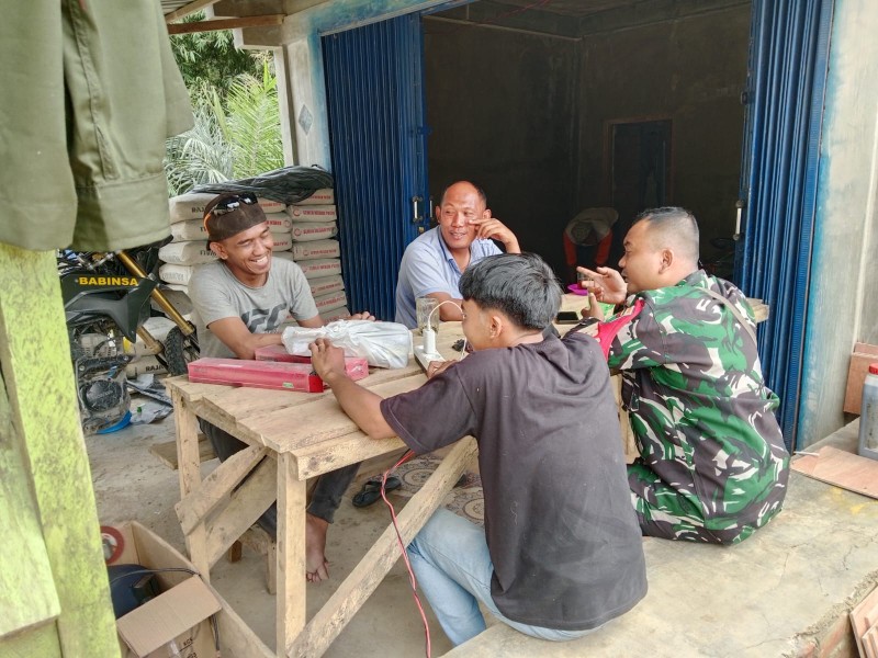 Pengawasan SDM Koramil 07/Reteh, Upaya Jaga Keamanan dan Ketertiban