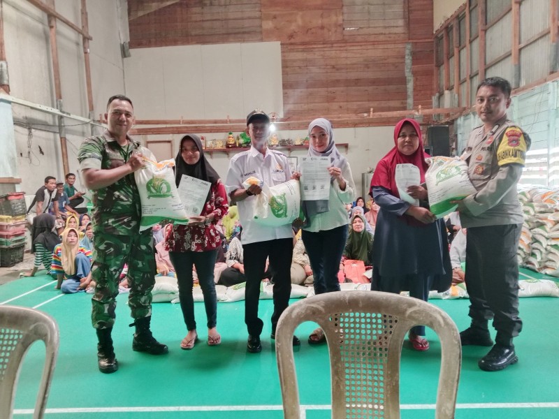 Danramil 04/Kdr: Penyaluran Bantuan untuk Meningkatkan Kesejahteraan Masyarakat