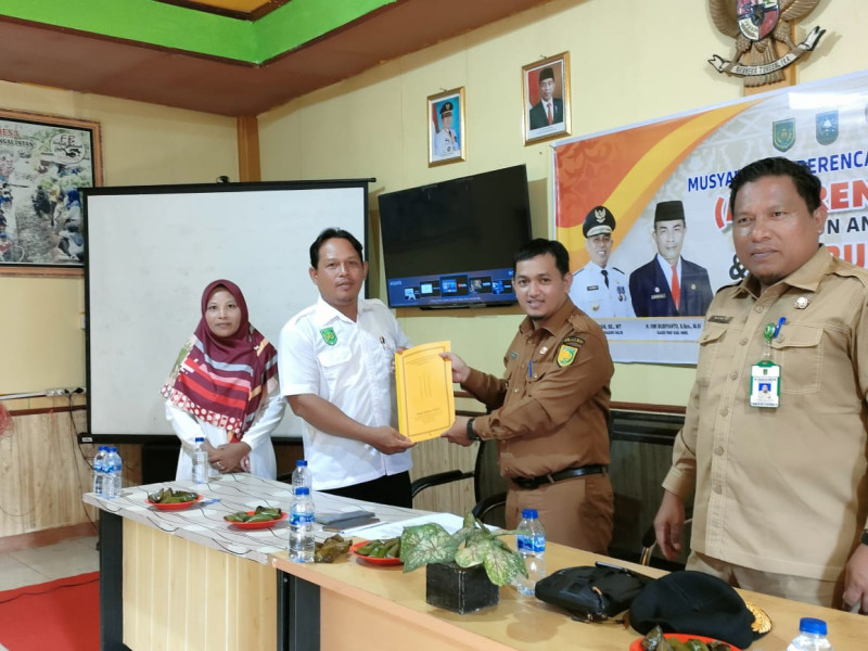 Sungai Intan Gelar Musrenbangdes Tahun Anggaran 2025 dan Rembuk Stunting