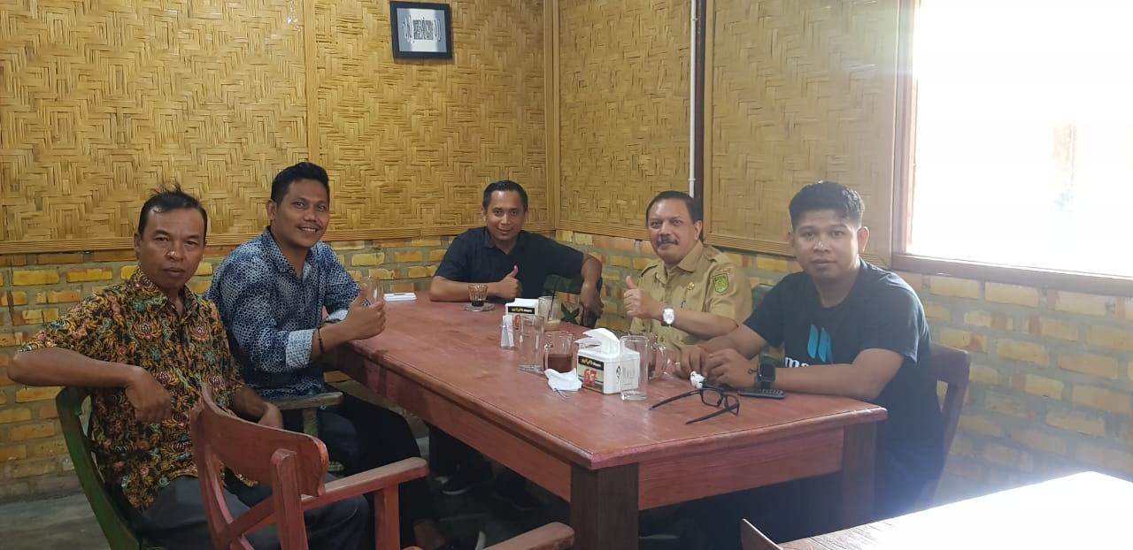 Minta Saran dan Masukan, DPD KNPI Inhil Kunjungi Said Syarifuddin Selaku Mantan Ketua Dua Priode 