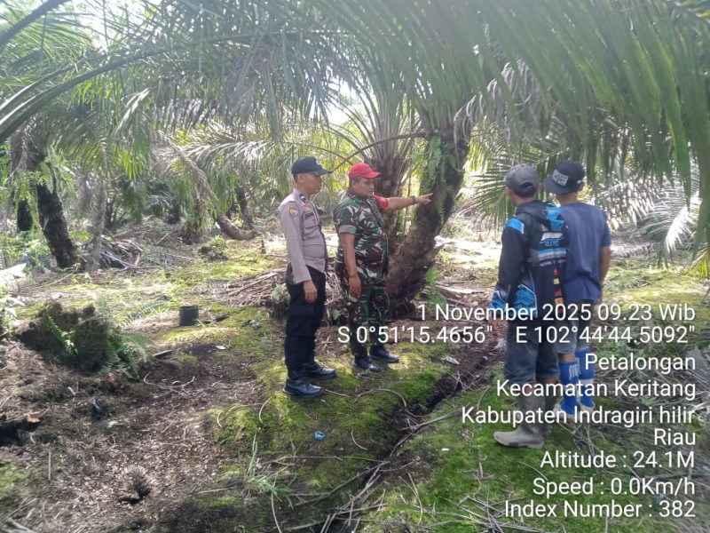 Kopdar Bambang Widiarso Lakukan Patroli Tapal Batas di Wilayah Petalongan