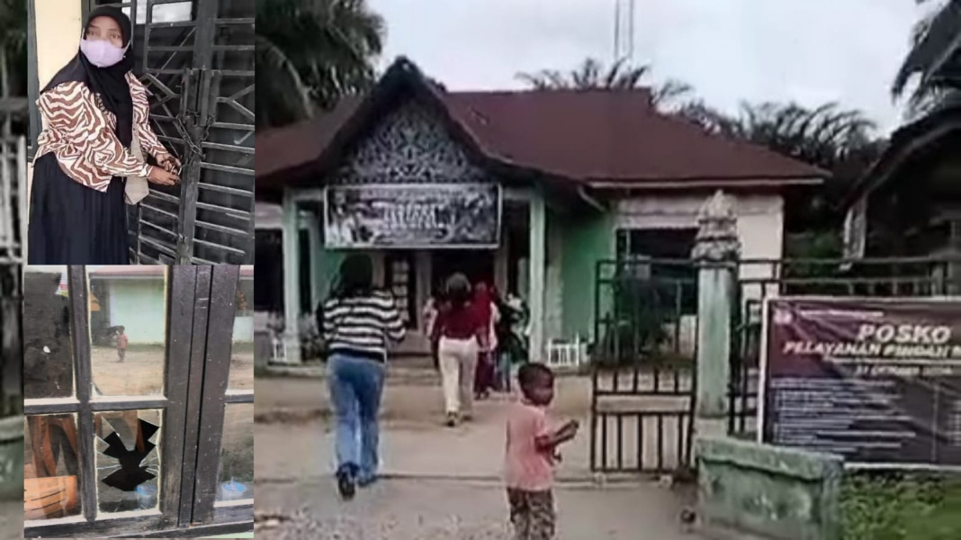 Pengrusakan, Kades Bongkal Malang: Ini Sudah Keterlaluan, Akan Kami Laporkan ke Polres Inhu