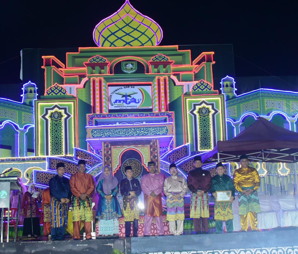 MTQ Ke-47 Tingkat Kabupaten Bengkalis Resmi di Tutup