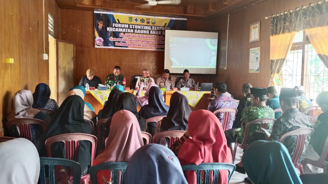 Kegiatan Forum Stunting Terpadu Dan Penanganan Kekerasan Terhadap Anak dan Perempuan