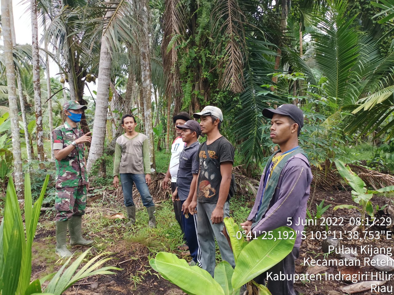 Cegah Sekaligus Ajak Warga Agar Peduli Terhadap Karhutla Oleh Praka Bobi Ariyanto