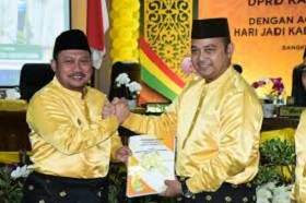 Ketua DPRD Pimpin Rapat Paripurna HUT Kabupaten Kampar Ke-71