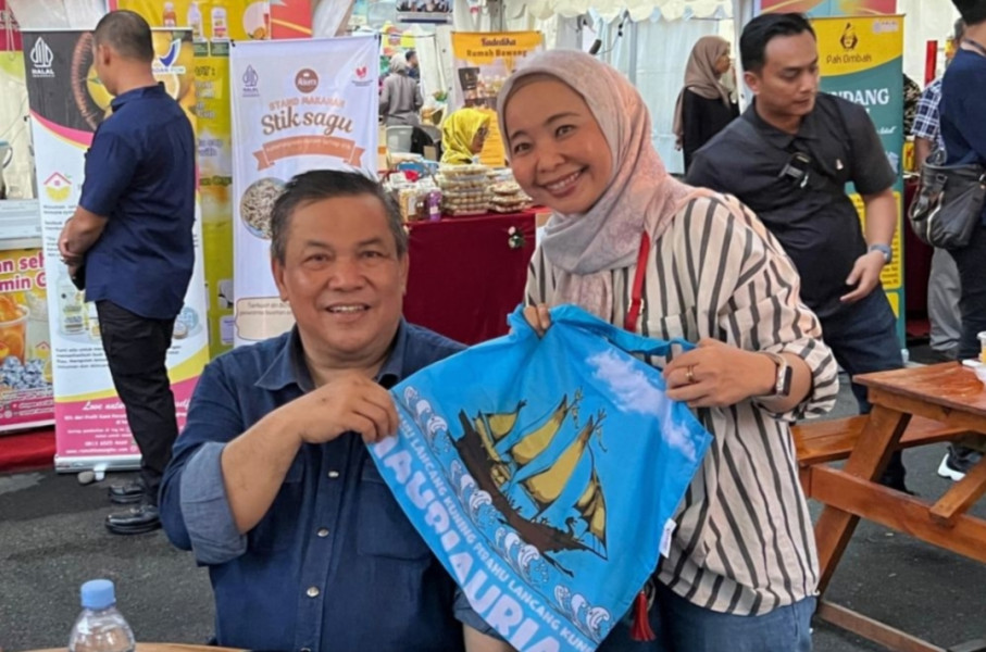 Cicipi Kuliner di Bazar BBI BBWI,  Pj Gubri Bangga Antusiasme Pengunjung Capai 65.000 Orang