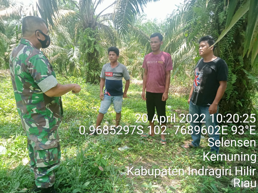 Rutin Lakukan Patroli Karlahut Guna Mencegah Kebakaran Oleh Sertu S. Sembiring