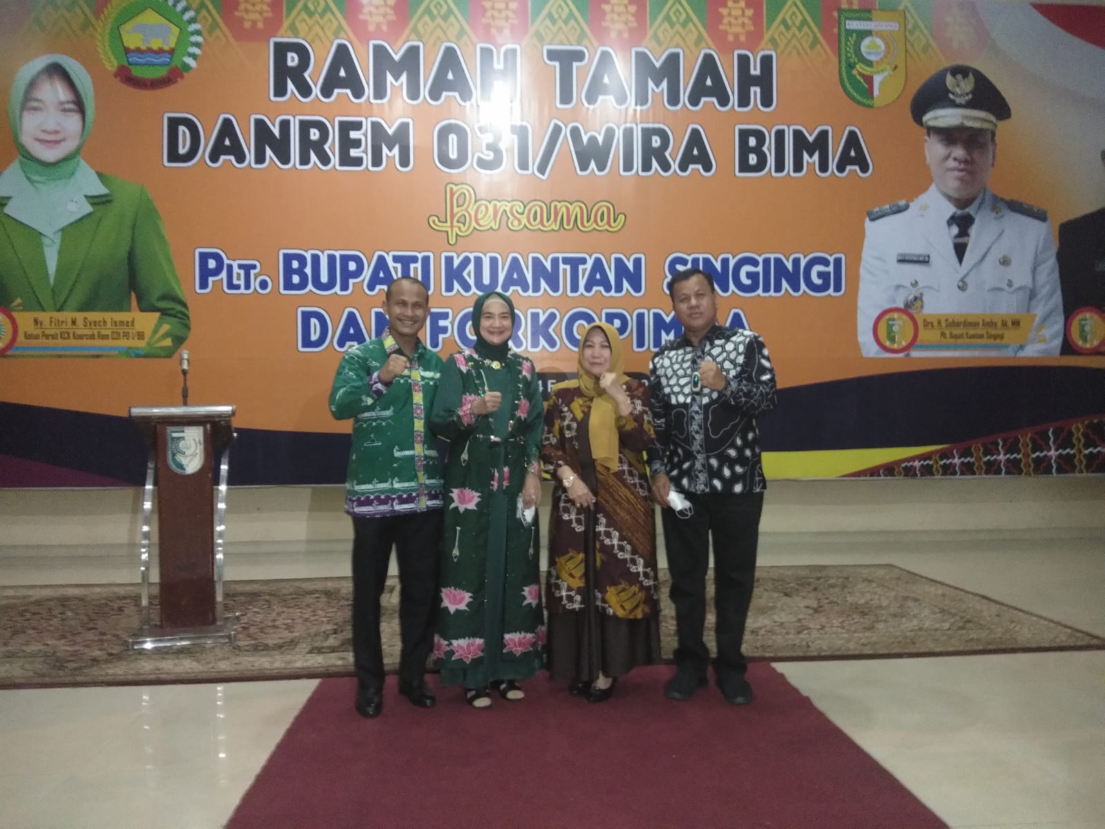 Plt Bupati Suhardiman Amby Berharap ‘Urang Samondo’ Brigjen TNI M Syech Ismed Turut Majukan Kuansing