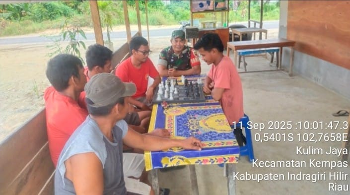 Kopda Jalaluddin: Merajut Silaturahmi, Sentuhan Babinsa di Desa Kulim Jaya