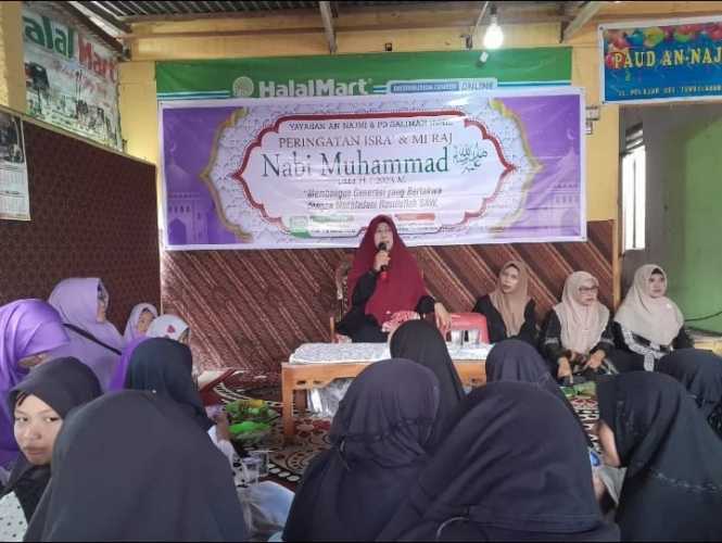 PD Salimah Inhil Peringati Isra' Mi'raj 1444 H Bersama Paud An Najmi