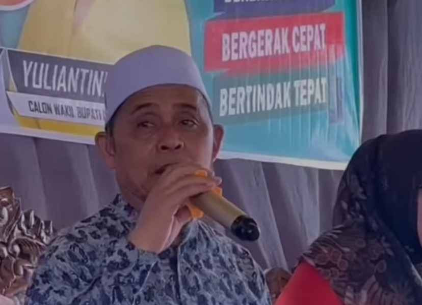 Pilkada Inhil 2024, Statement Herman Jika Terpilih Jadi Bupati Akan Berhentikan Kades Jadi Viral