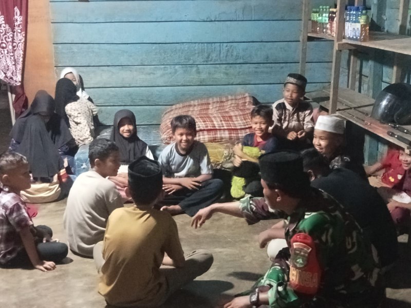 Serka Rizal Nst: Ajak Anak Jauhi Gadget dengan Kegiatan Mengaji