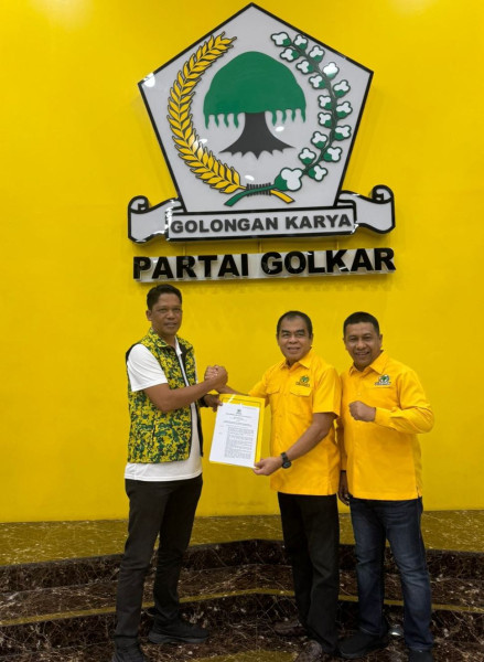 Pilkada Inhu 2024, Partai Golkar Usung Raja Haryono-Elda Suhanura